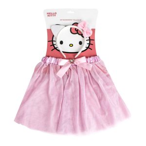 Hello Kitty barnkjol och diadem set