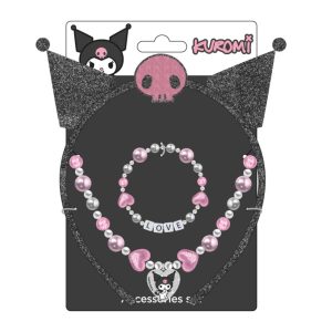 Hello Kitty Kuromi smyckes- och diademset