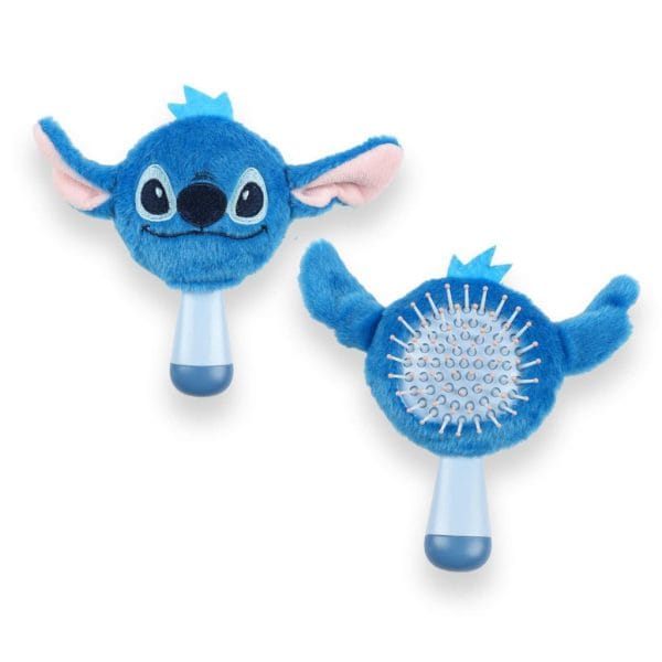 Disney Lilo and Stitch blå mini mjuk hårborste 13 cm