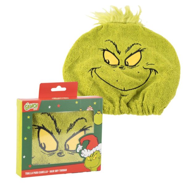 The Grinch hårturban – snabbtorkande hårhandduk