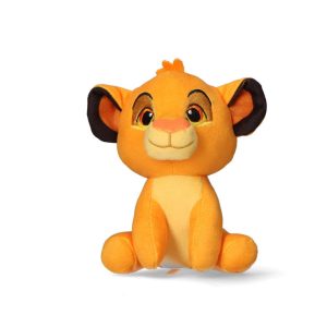 Disney Lejonkungen Simba 3D mjukisdjur med hängare, väsksmycke 13 cm