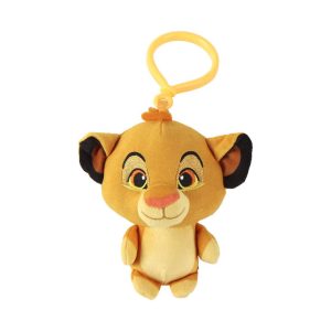 Disney Lejonkungen Kid 3D plyschfigur med hängare, väsksmycke 13 cm