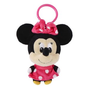 Disney Mimmi Pigg Smile 3D Mjukisdocka med Hängare, Väskdekoration 13 cm