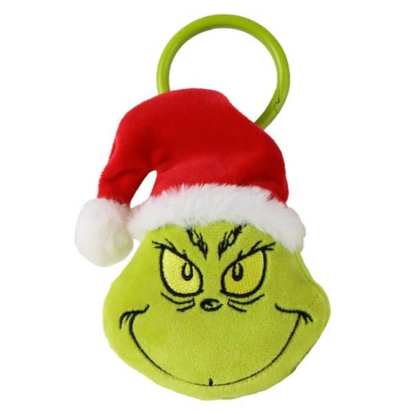 The Grinch grön 3D plyschfigur med hängare, väsksmycke 14 cm