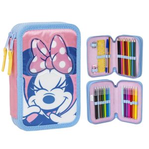 Disney Mimmi Pigg Fylld 2-lagers Pennfodral