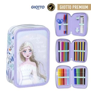 Disney Frozen Elsa pennfodral med 3 lager