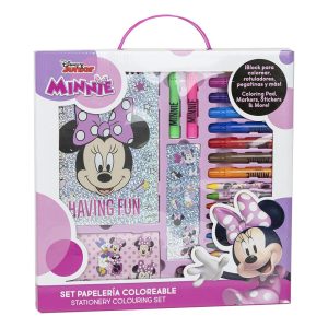 Disney Mimmi Pigg Smiles skrivset 30x30 cm