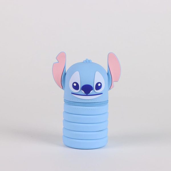 Disney Lilo and Stitch blå 3D pennfodral 7 x 14 cm