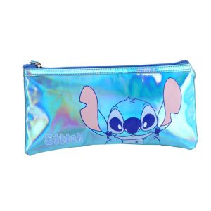 Disney Lilo and Stitch iriserande necessär och pennfodral för barn
