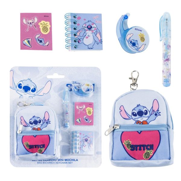 Disney Lilo and Stitch Ananas mini väska nyckelring set