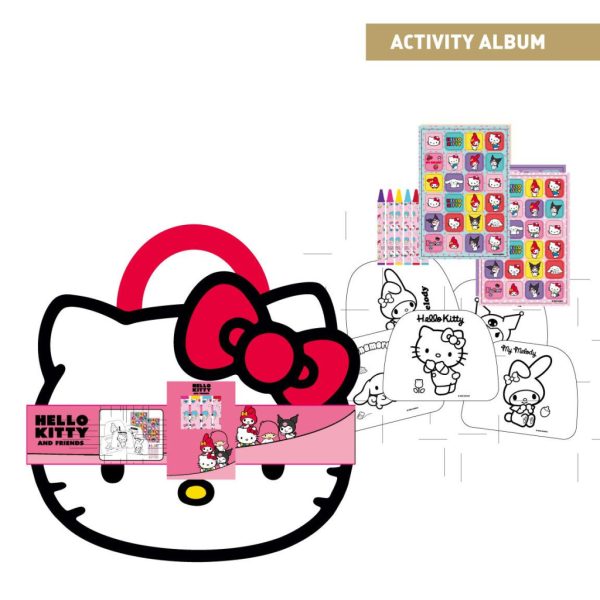 Hello Kitty Friends målar- och aktivitetsset