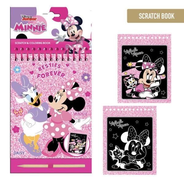 Disney Minnie Besties set för skrapbilder och färgläggning