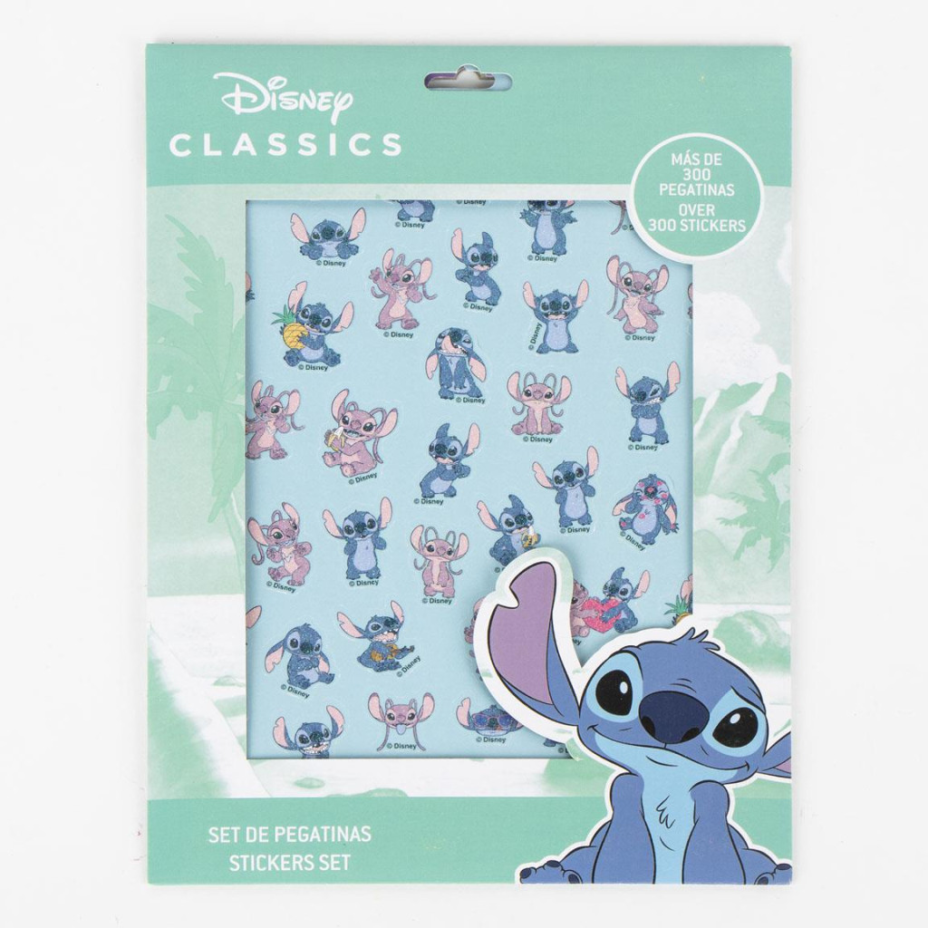Disney Lilo och Stitch klistermärkesset 300 delar