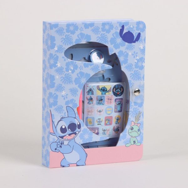 Disney Lilo and Stitch färgläggningsset med mall 15x20 cm