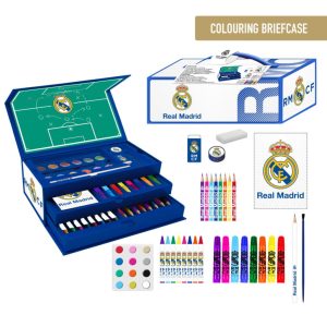 Real Madrid CF skrivset i resväska