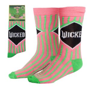 Wicked Pink vuxen långa strumpor storlek 36/43