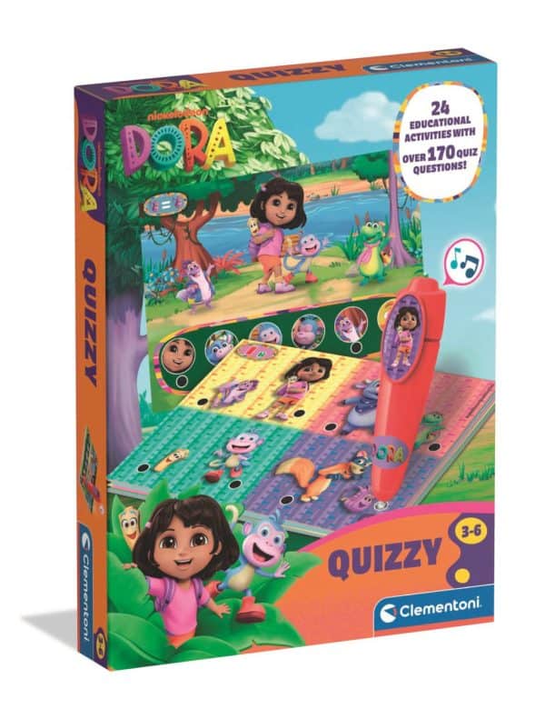 Dora the Explorer Äventyrsquiz interaktivt Clementoni