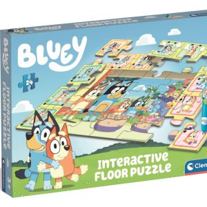 Bluey Playtime interaktivt pussel 24 bitar Clementoni