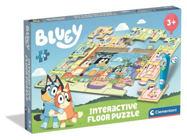 Bluey Playtime interaktivt pussel 24 bitar Clementoni
