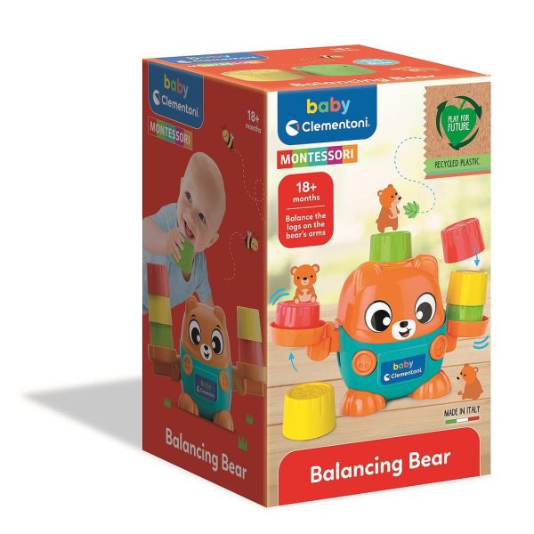 Colour Montessori Balansbjörn Babyleksak Clementoni