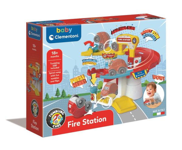 Colour Fun Brandstation med tumbil Clementoni
