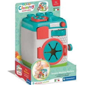 Colour Clemmy Tvättmaskin Lärande Leksak Clementoni