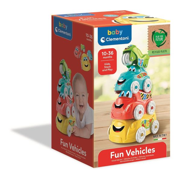 Vehicle Fun byggklossar för baby 4 delar