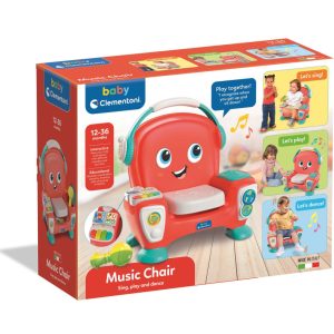 Colour Smile Clementoni musikstol för utveckling av färdigheter