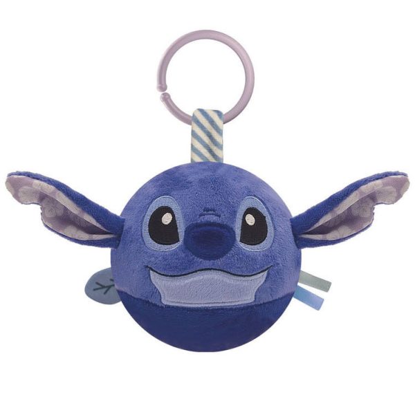Disney Lilo and Stitch mjuk bollfigur, babyrassel Clementoni 11 cm