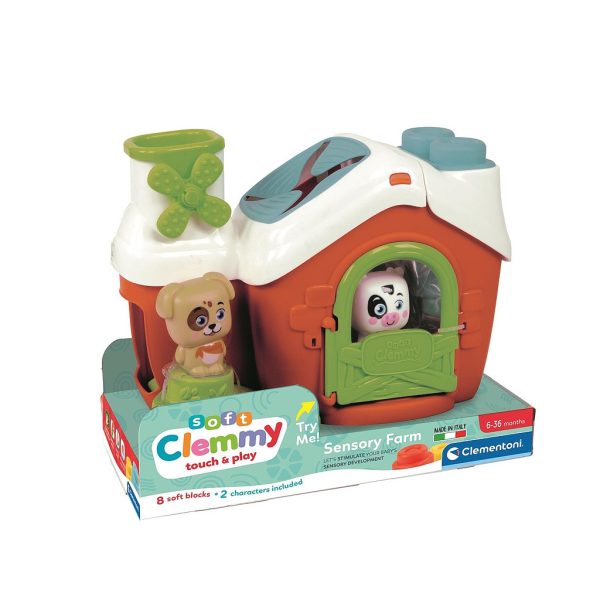 Colour Clemmy Farm utvecklande leksak 29x23 cm