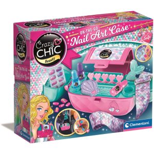 Crazy Chic Nagelstudio i väska Clementoni