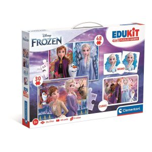 Disney Frozen Seasons 4-i-1 Spelsamling Clementoni