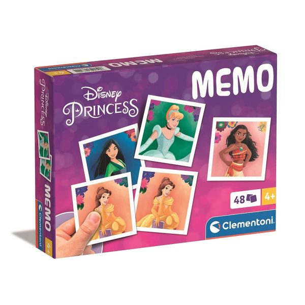 Disney Prinsessor Memo – Memoryspel 48 Kort