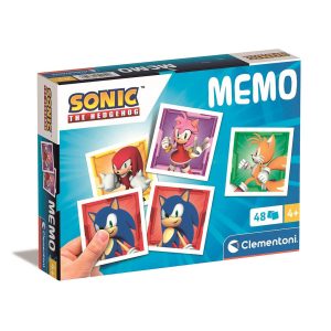 Sonic the Hedgehog 48-bitars memoryspel Clementoni
