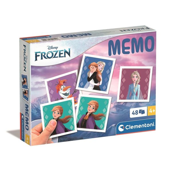 Disney Frozen Leaf Pile memoryspel med 48 bitar