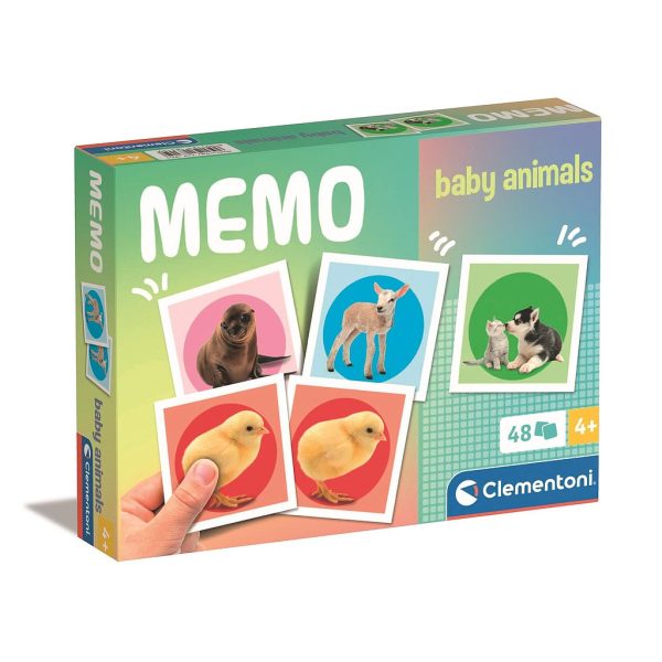 Djurungar Memo – Memoryspel 48 Kort