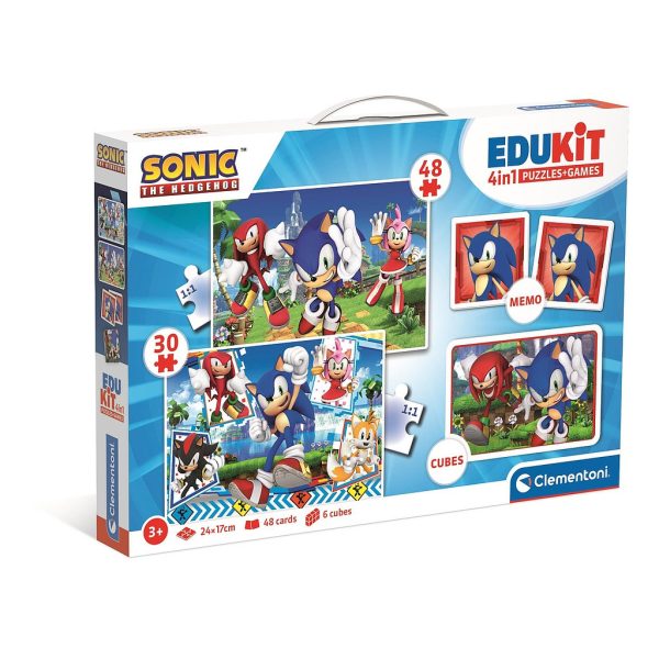 Sonic the Hedgehog 4-i-1 Spelsamling Clementoni