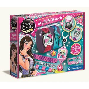 Crazy Chic Kreativt Set för Klocktillverkning Clementoni