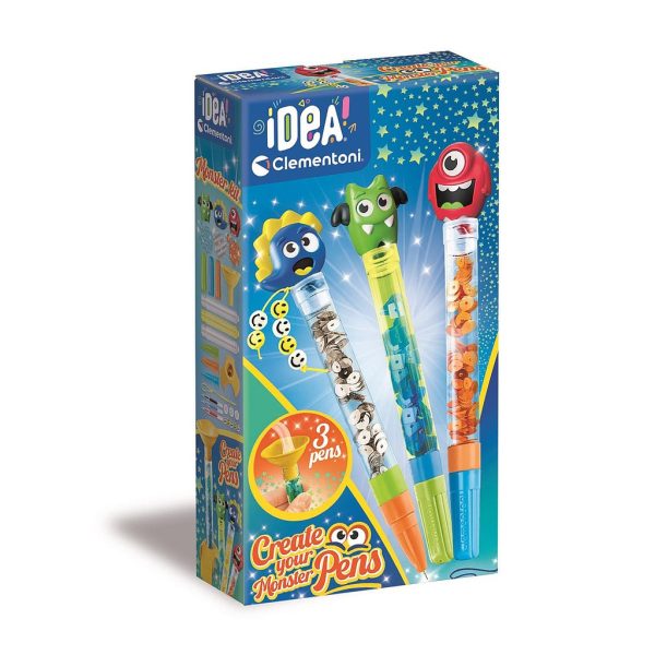 Colour Monster pennmakarset Clementoni 10x19 cm