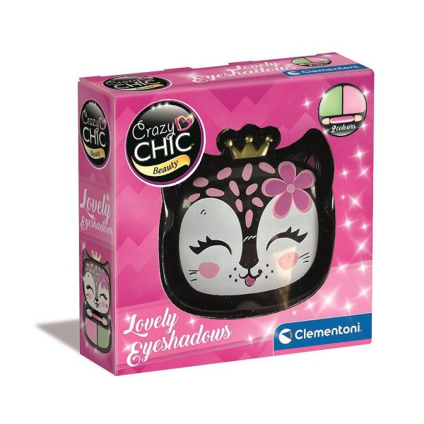 Crazy Chic Pantera ögonskuggeset Clementoni 10x10 cm