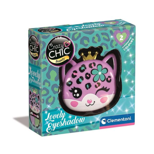 Crazy Chic ögonskuggset Leopard 10x10 cm
