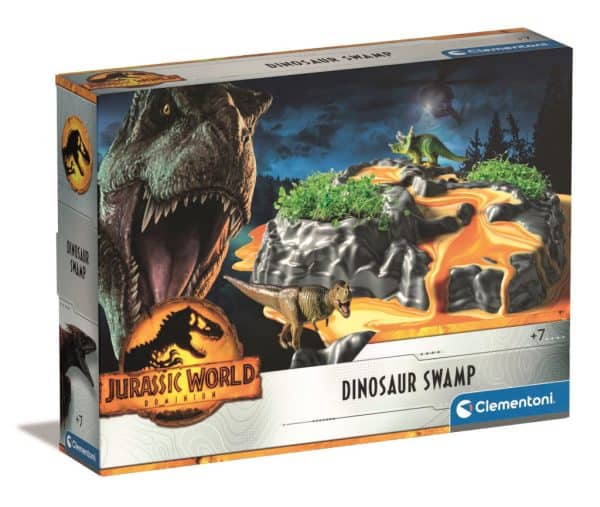 Jurassic World Dominion träskset Clementoni
