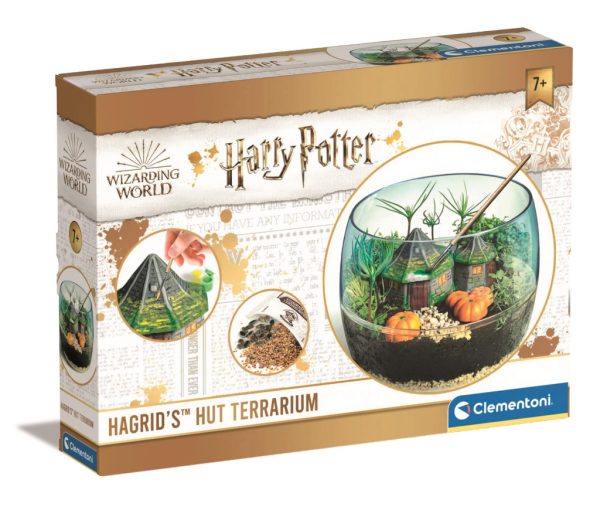 Harry Potter Hagrids stuga terrarium Clementoni 35x26 cm