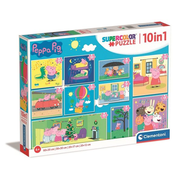 Greta gris Life 10-i-1 pussel Clementoni