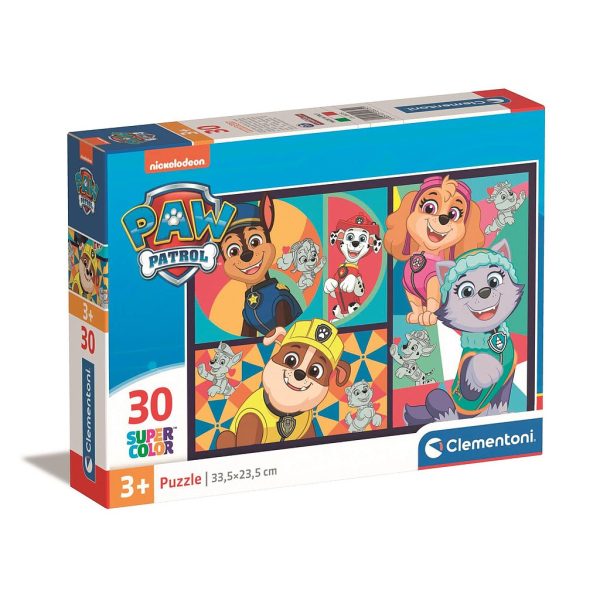 Paw Patrol Shapes Clementoni pussel 30 bitar