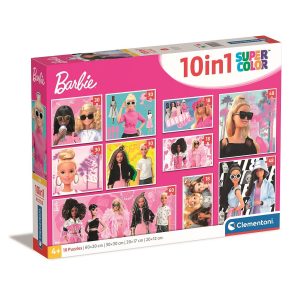 Barbie Girl 10 i 1 pussel Clementoni