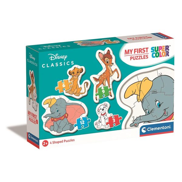 Disney Classics Mitt första babypussel Clementoni, 4 i 1
