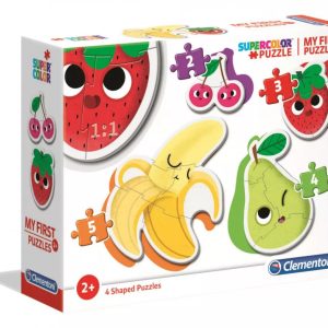 Fruits Min Första Frukt Baby Formpussel Clementoni