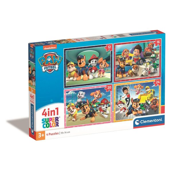 Paw Patrol Bridge 4-i-1 pussel Clementoni