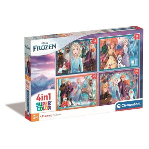 Disney Frozen Echoes 4-i-1 pussel Clementoni